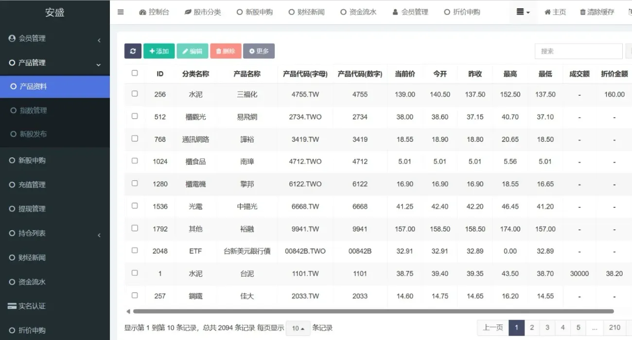 图片[6]-全功能台股平台源码 | 新股申购与折扣申购集成 | 基于PHP 7.3