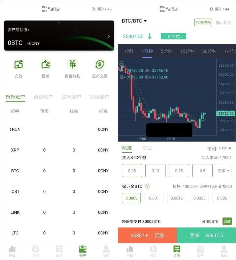 图片[2]-全功能交易所源码：合约交易、币币交易，支持划转与对接火币K线图