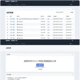 全新UI彩虹外链网盘系统源码（前后端美化模板）：支持文件上传与外链生成-小文资源网