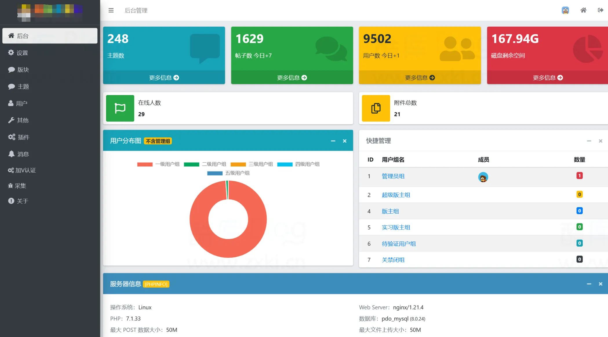 图片[2]-xiuno模板知乎蓝魔改版源码附多个插件免费下载 | 资源社网站模板PHP源码