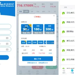 无错版K线全修复财经系统源码-带余额宝和会员等级-小文资源网