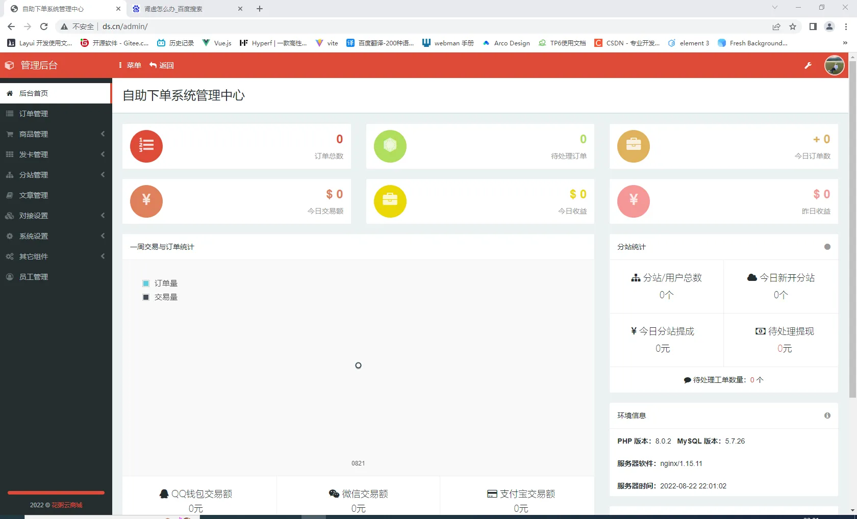 图片[1]-花粥云商城1.1最新版本-支持硬防墙，永久免费