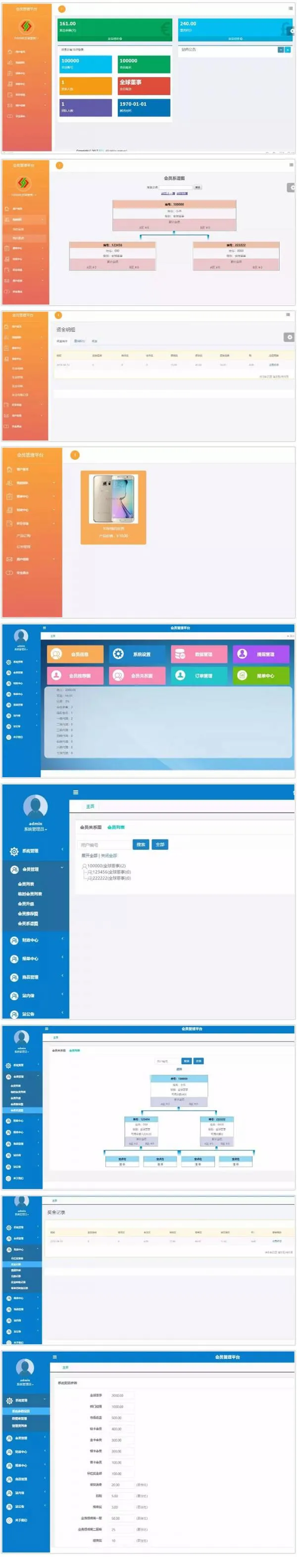 图片[1]-ThinkPHP商品消费直推团队直销源码-双轨层碰系统