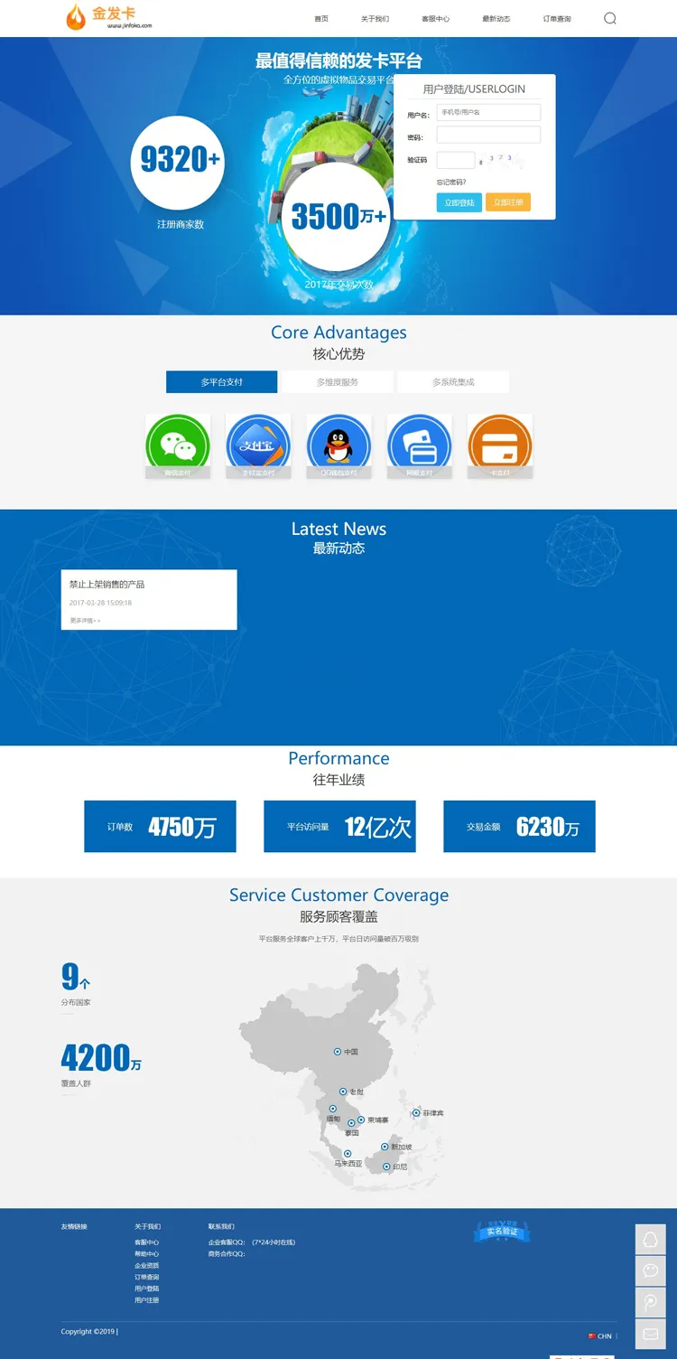 图片[1]-企业自动发卡平台源码-多支付接口支持