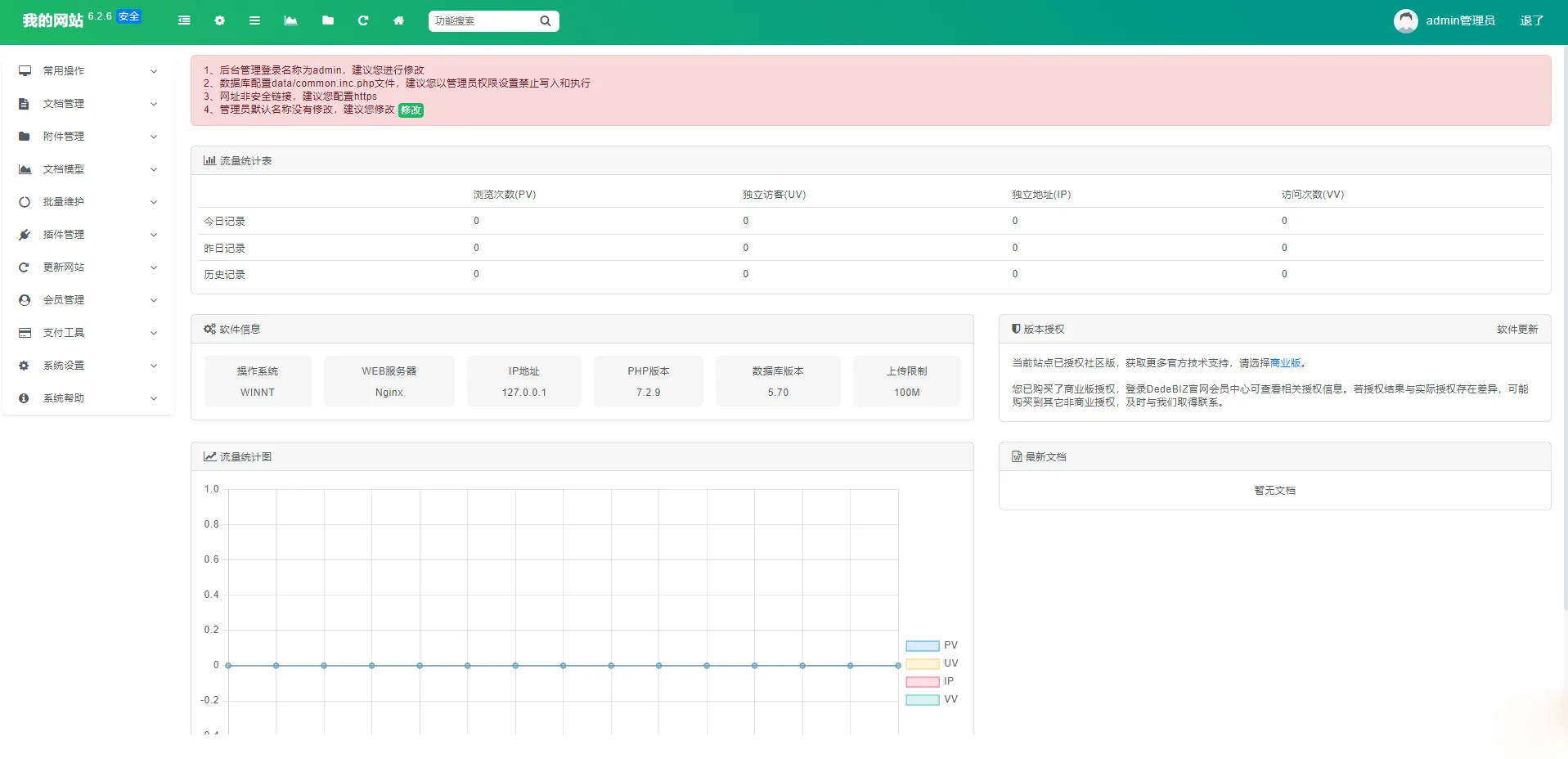 图片[3]-DedeBIZ管理系统DedeV6-v6.2.6社区版