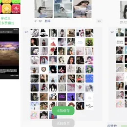 朋友圈集赞截图生成器小程序源码-小文资源网