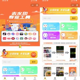 新版WordPress插件短视频去水印小程序源码-小文资源网