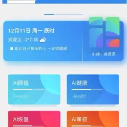 小帅一点资讯微信小程序源码及AI功能-小文资源网