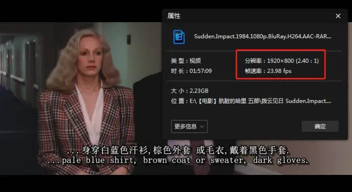 系列电影《警探哈里/肮脏的哈里》1-5部(华纳兄弟出品)高清1080P/英音中字/视频合集【百度云网盘下载】