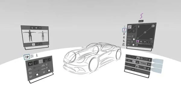 VR游戏《重力绘图 Gravity Sketch [5.1.2-qc.2174]》[英文][97.94MB][百度网盘]