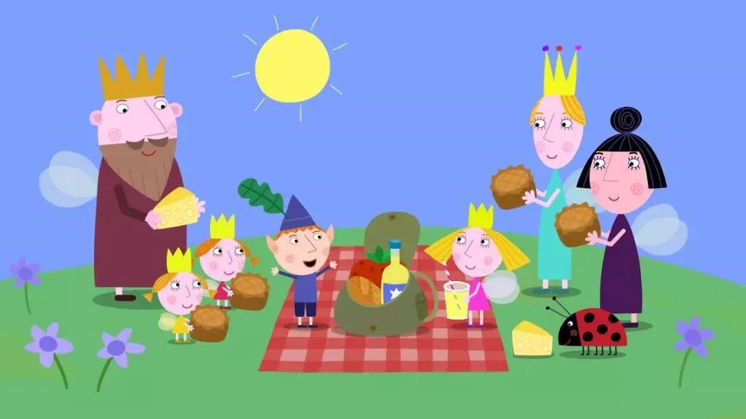动画片《班班和莉莉的小王国 Ben and Holly’s Little Kingdom》[儿童教育][英文版26集][1.44GB][百度网盘]