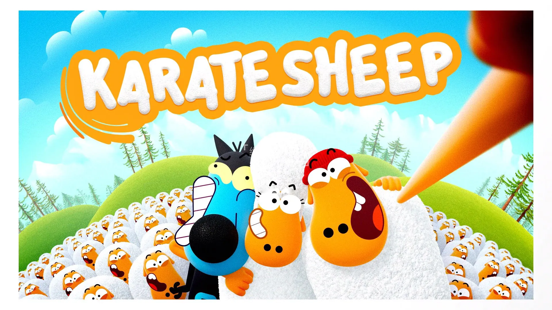 [英语动画]《Karate Sheep空手道绵羊》[英文字幕][全13集][4.49G][百度网盘]