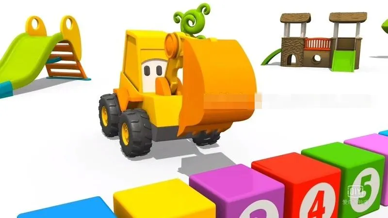 英文动画《挖掘机麦克斯 Excavator Max》[儿童教育][全43集/英语版][8.57GB][百度网盘]