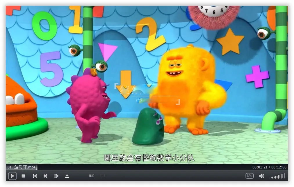 [英语动画]《怪物数学小分队Monster Math Squad》[英文字幕][全2季共50集][31.57G][百度网盘]