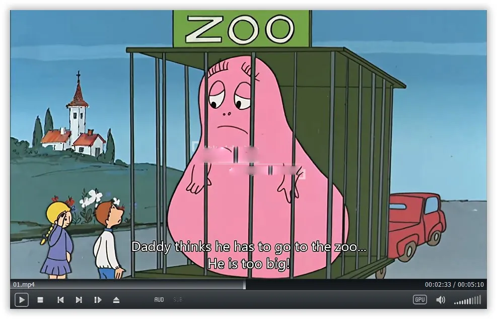 [英语动画]《Barbapapa巴巴爸爸》[英文字幕][全三季共150集][16.58G][百度网盘]