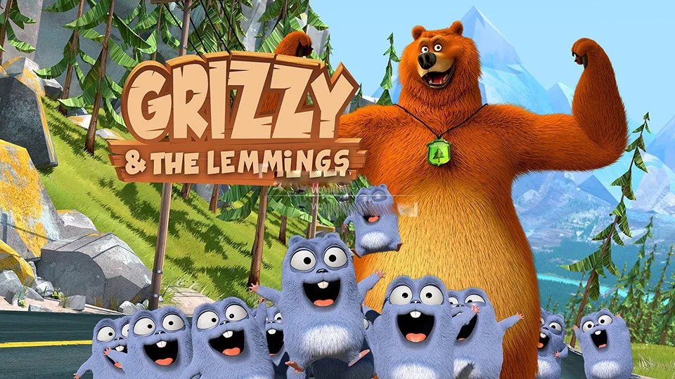 [英语动画]《熊鼠一家Grizzy and the Lemmings》[英文字幕][全1-3季共234集][64.11G][百度网盘]