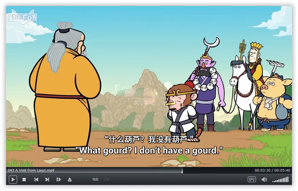 [英语动画]《西游记Journey to the West》[英文字幕][全108集][6.5G][百度网盘]