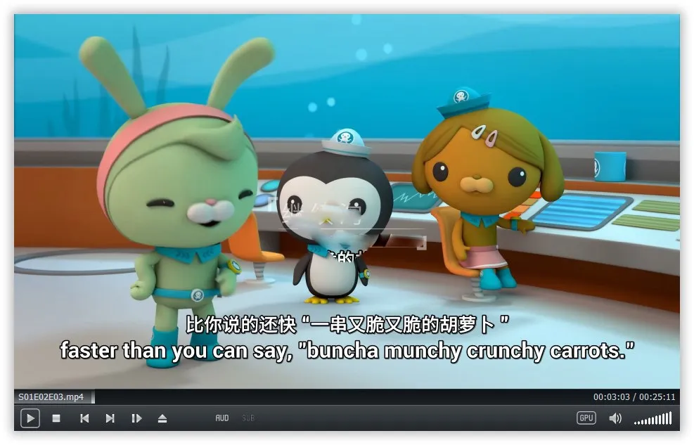 [英语动画]《海底小纵队:登陆冒险Octonauts: Above & Beyond》[英文字幕][全3季共75集][16.83G][百度网盘]