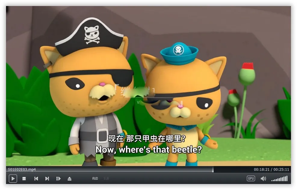 [英语动画]《海底小纵队:登陆冒险Octonauts: Above & Beyond》[英文字幕][全3季共75集][16.83G][百度网盘]