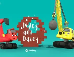 《精彩英语动画：Digley and Dazey Stories 工程车小伙伴们的传奇故事全集 21 集 1.14G 百度网盘分享》-小文资源网