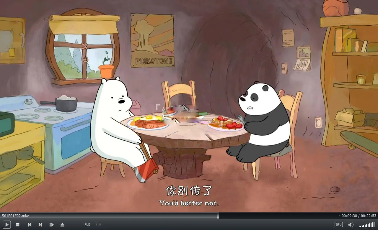 [英语动画]《We Bare Bears咱们裸熊》[英文字幕][全1-4季共150集][19.47G][百度网盘]