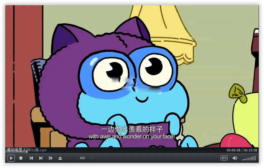 [英语动画]《Counterfeit Cat冒牌喵星人》[英文字幕][全52集][4.36G][百度网盘]