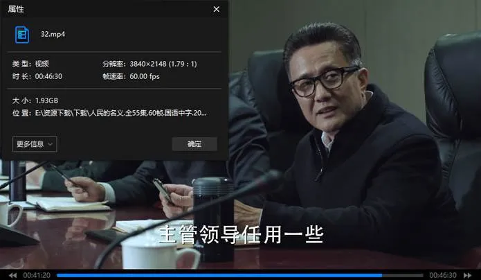 国产剧《人民的名义》全55集(李路执导)4K60帧/国语中字/视频合集【百度云网盘下载】