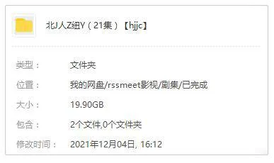 国产剧《北京人在纽约》全21集(姜文主演)高清/国语中字/视频合集【百度云网盘下载】