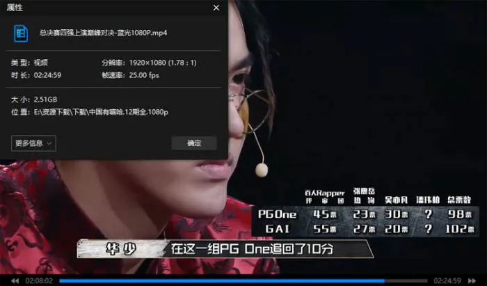 综艺节目《中国有嘻哈》全12期(28.85GB)高清/视频合集【百度云网盘下载】