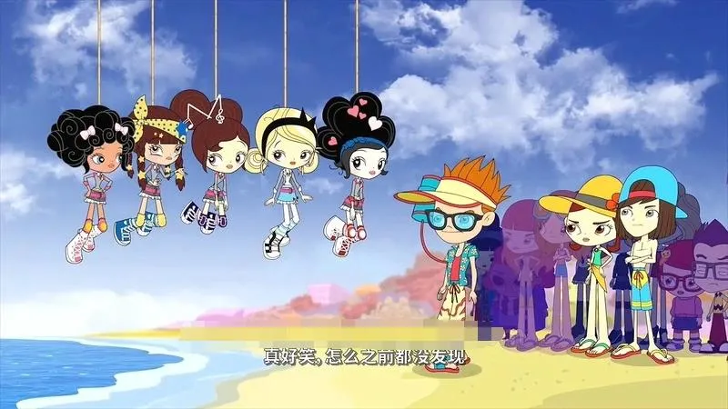 英文动画《酷酷少女团 kuu kuu harajuku》[儿童教育][国语版26集/英语版26集][5.1GB][百度网盘]