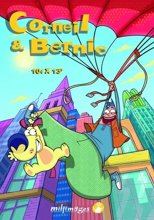 动画片《Corneil and Bernie 考尼与伯尼》[儿童教育][中文版104集第一季][15.5GB][百度网盘]
