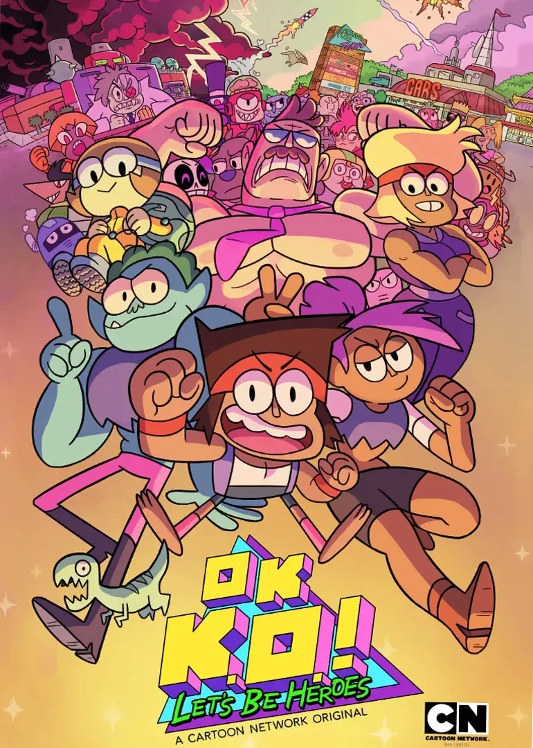 动画片《成为英雄吧 OK KO! Let Be Heroe》[儿童教育][中文版20集][2.48GB][百度网盘]