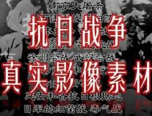 震撼！真实抗战历史资料视频素材《血肉长城+浴血抗战》国语中字合集 百度云网盘下载