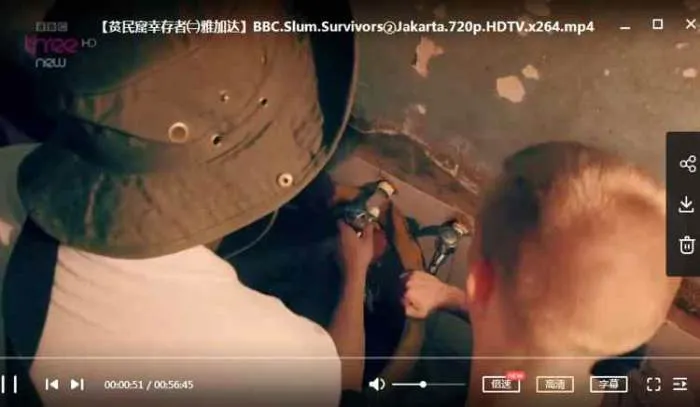 BBC纪录片《贫民窟的幸存者》全3集高清英语中字[MP4/3.73GB]百度云网盘下载