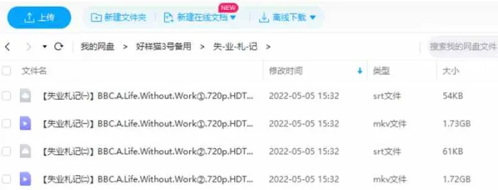 BBC纪录片《失业札记》视频2集英语外挂中字[MKV/3.45GB]百度云网盘下载