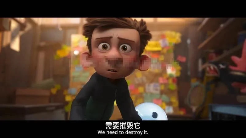 儿童电影《天赐灵机 Ron’s Gone Wrong》[儿童教育][英语中英双字1集][1.89GB][百度网盘]