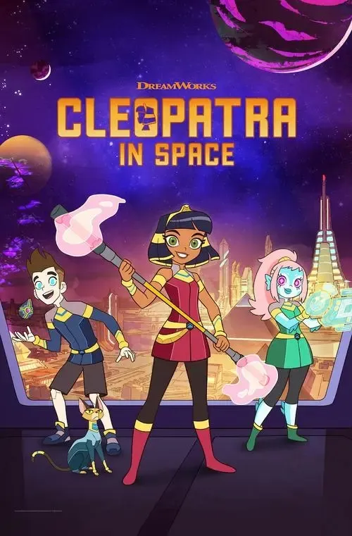 动画片《Cleopatra in Space 克娄巴特拉太空游记》[儿童教育][英文版13集第一季][4.68GB][百度网盘]