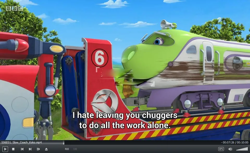[英语动画]《Chuggington火车宝宝》[英文字幕][全6季共173集][48.29G][百度网盘]