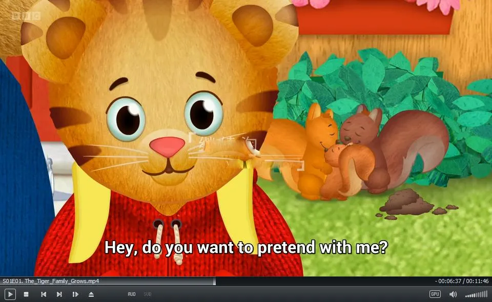 [英语动画]《Daniel Tigers Neighbourhood小老虎丹尼尔和邻居们》[英文字幕][全50集][14.18G][百度网盘]