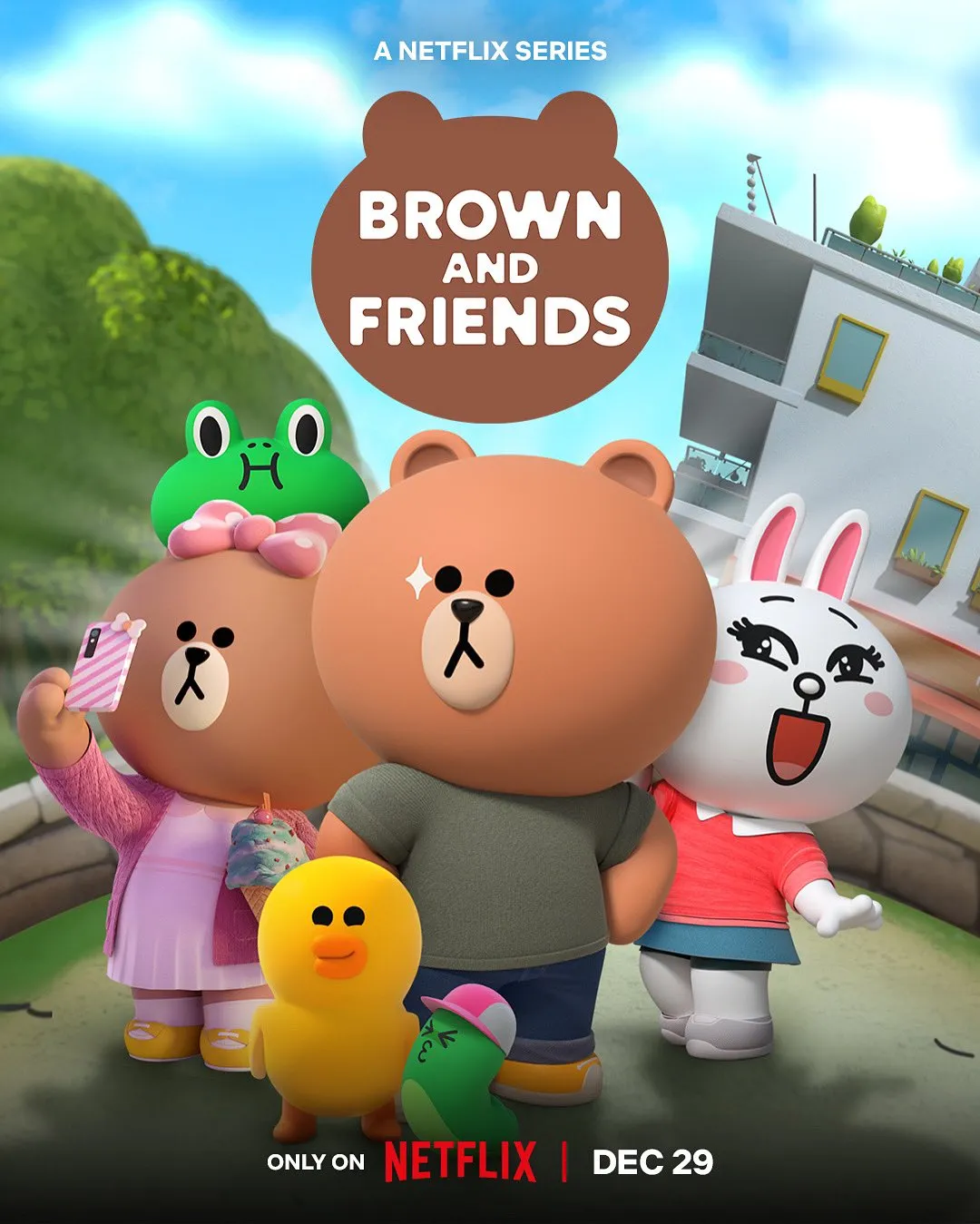 [英语动画]《Brown and Friends布朗熊和朋友们》[英文字幕][全18集][9.14G][百度网盘]