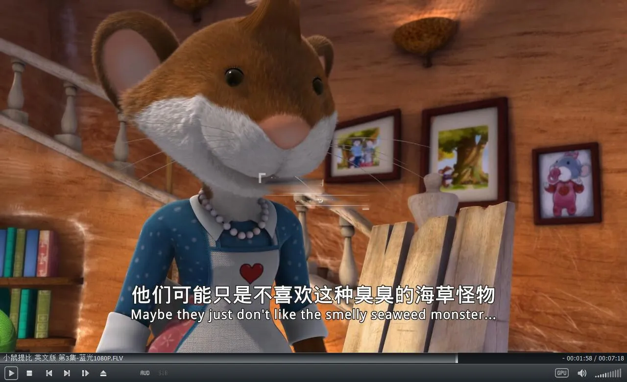 [英语动画]《小鼠提比Tip the Mouse》[英文字幕][全52集][11.38G][百度网盘]