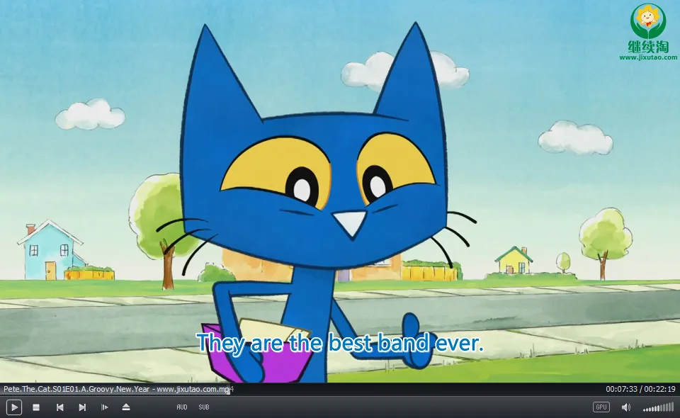 [英语动画]《Pete the Cat皮特猫》[英文字幕][全1-2季共21集][10GB][百度网盘]