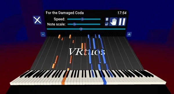 VR游戏《VR钢琴训练师 VRtuos Pro》[英文][73.53MB][百度网盘]