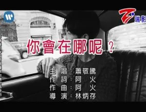 2018 内地萧敬腾超燃国语 MV《你会在哪呢》 192MB 百度网盘资源分享-小文资源网
