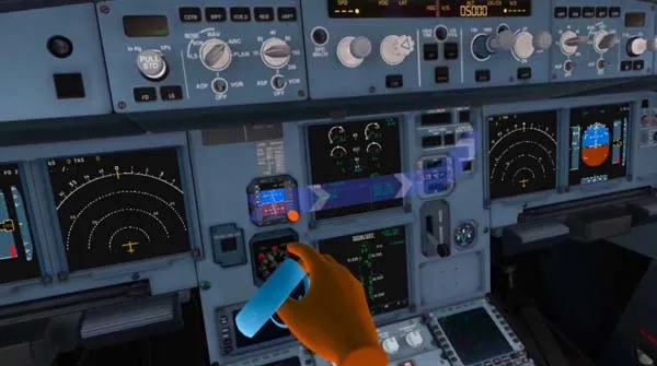 VR游戏《飞行员驾驶训练模拟器 VRflow Airbus A320 v1.04.9》[英文][468.01MB][百度网盘]