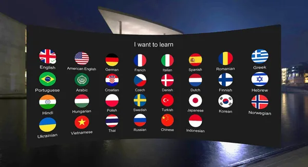 VR游戏《在VR中学习语言 Mondly：Learn Languages in VR  v4.8.2.40802》[英文][370.63MB][百度网盘]
