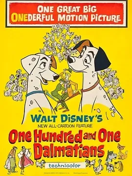1961《101忠狗 One Hundred and One Dalmatians》[喜剧/动画/家庭/冒险][英语/全1集4.17G][百度下载]