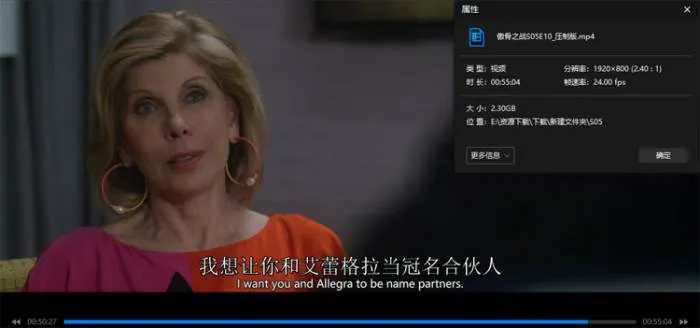 美剧《傲骨之战/The Good Fight》全5季(CBS出品)高清/原声中字/视频合集【百度云网盘下载】