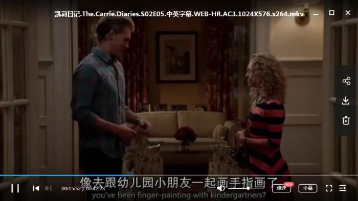 美剧《凯利日记/The Carrie Diaries)》1-2季(CW Television出品)高清画质/英音中英双字/视频合集【百度云网盘下载】