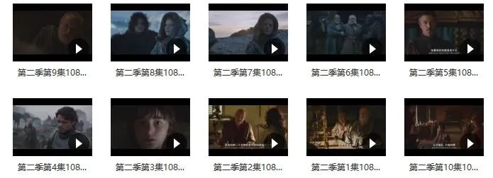 美剧《权利的游戏/冰与火之歌/Game of Thrones》第2季(HBO出品)超清/英语中字/视频合集【百度云网盘下载】